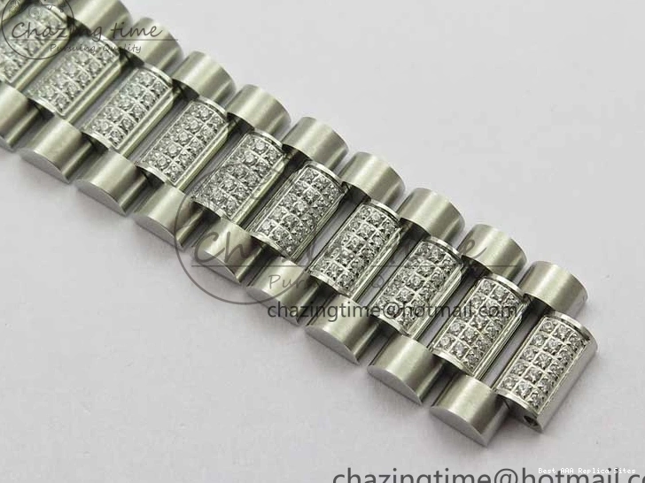 AAA Replica Watches 2682 Bracelet Edition MoistureWicking 36mm Day-Date MOP SS on Dial White President A 128239 Crystal Best SS Crystal Marker BP 1226